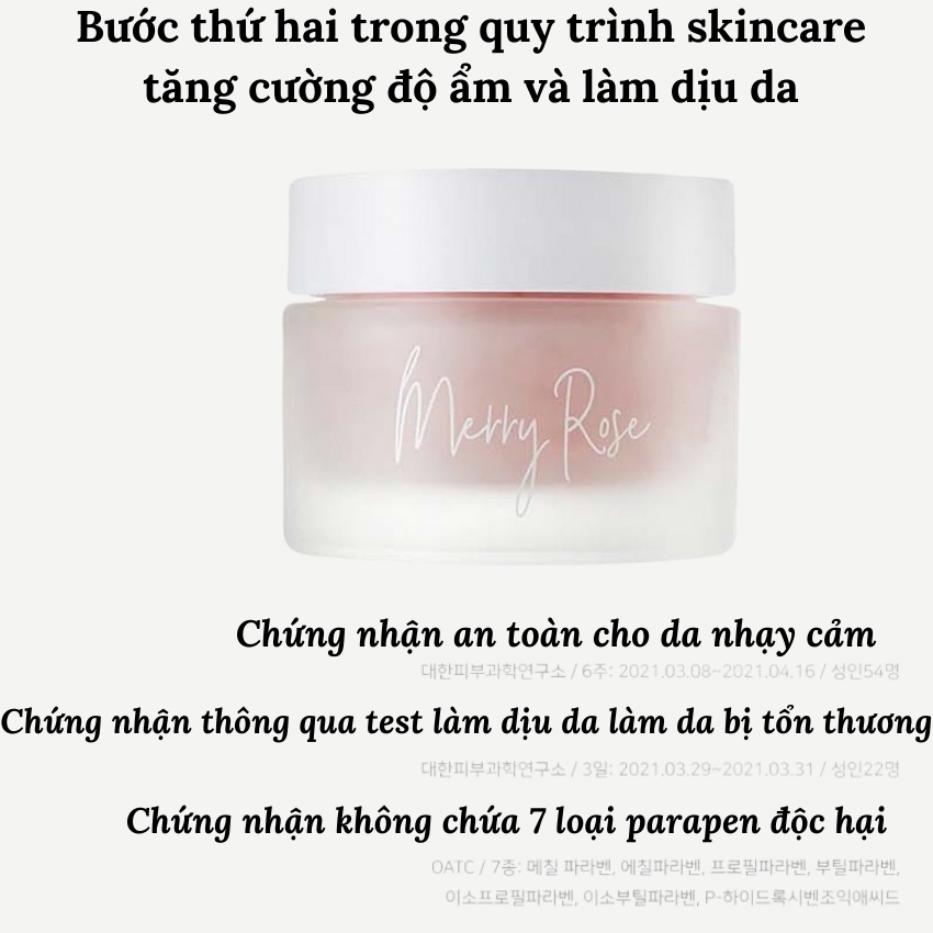 Kem Tinh Chất Hoa Hồng Dưỡng Trắng Chống Lão Hóa Shuadam Nufang Rose Cream 50ml - KOBE YOUNG