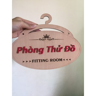 Biển Treo Trang Trí Phòng Thử Đồ
