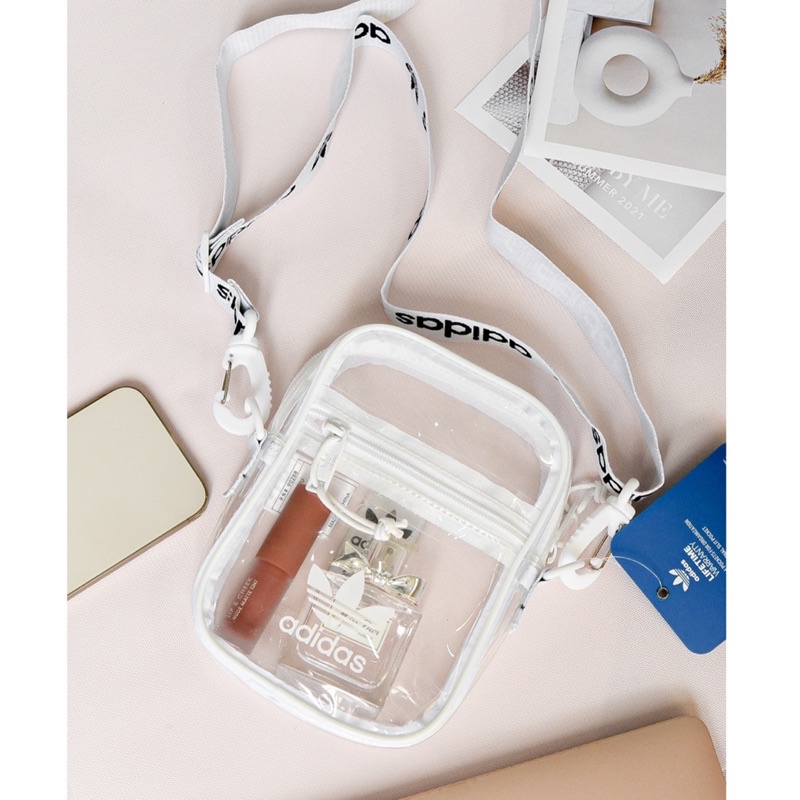 TÚI adidass trắng trong suốt [MÃ XẢ LỖ]