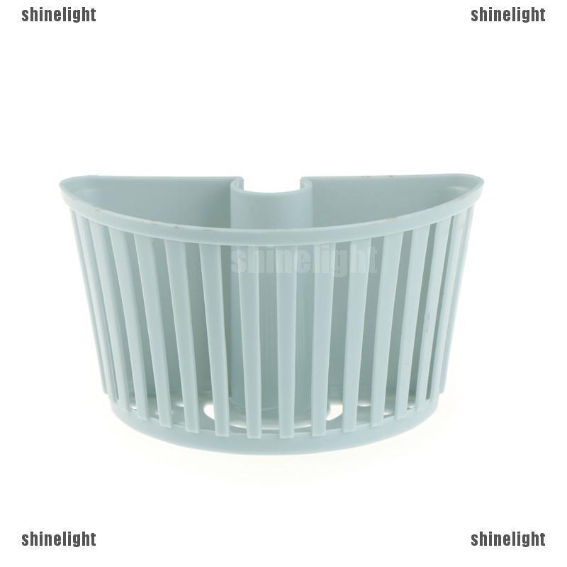 Giá đựng vệ sinh chén dĩa gắn vòi nước bồn rửa chén có rãnh thoát nước bằng nhựa kích thước 12.2x6x7cm