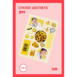 [HÀNG CÓ SẴN] Sticker Aesthetic BTS