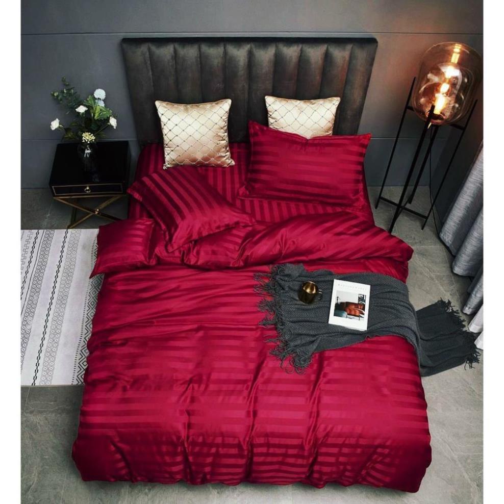 Bộ Chăn Ga Gối Cưới Cotton 3F Cao Cấp Xuất Khẩu - Tổng Kho Ga Gối AMA