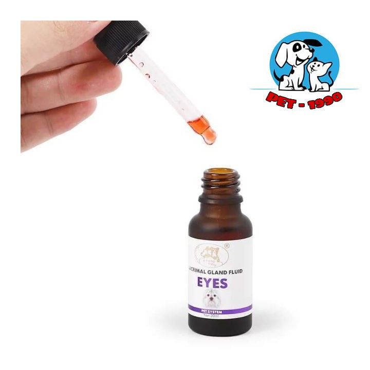 Siro Uống Chống Chảy Nước Mắt Ở Chó Mèo Lacrimal Gland Fluid Eyes 20ml