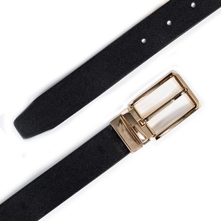 Dây lưng nam L112 da bò nguyên tấm màu đen-khóa cài nhiều mặt lựa chọn