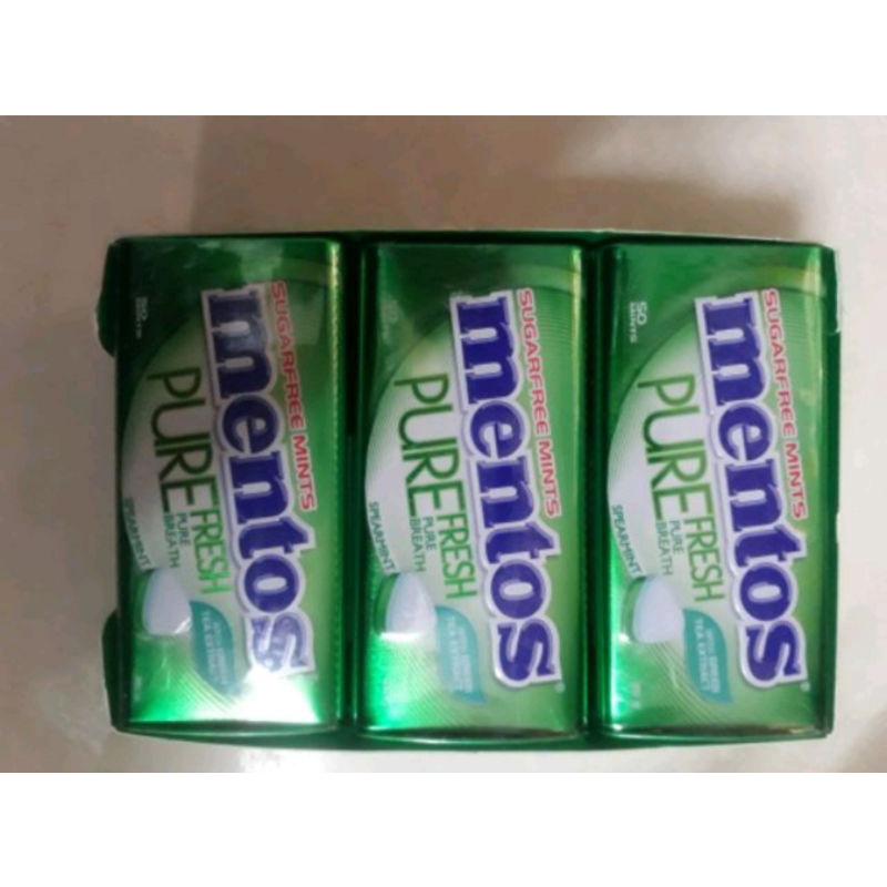 Kẹo mentos bạc hà hộp 6 hủ