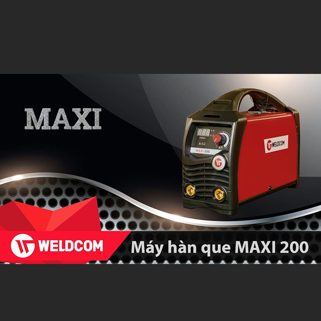 Máy hàn que siêu khoẻ Weldcom MAXI 200