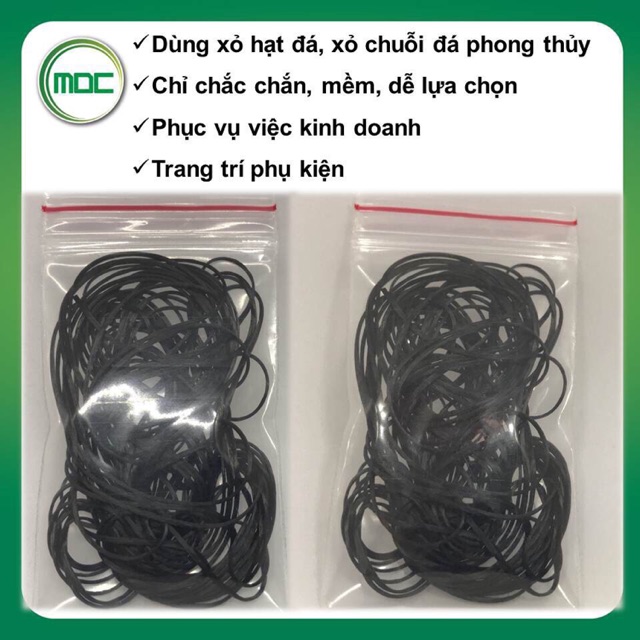 Mộc - Combo 10 mét dây chỉ chun để xâu chuỗi đá , vòng tay siêu rẻ