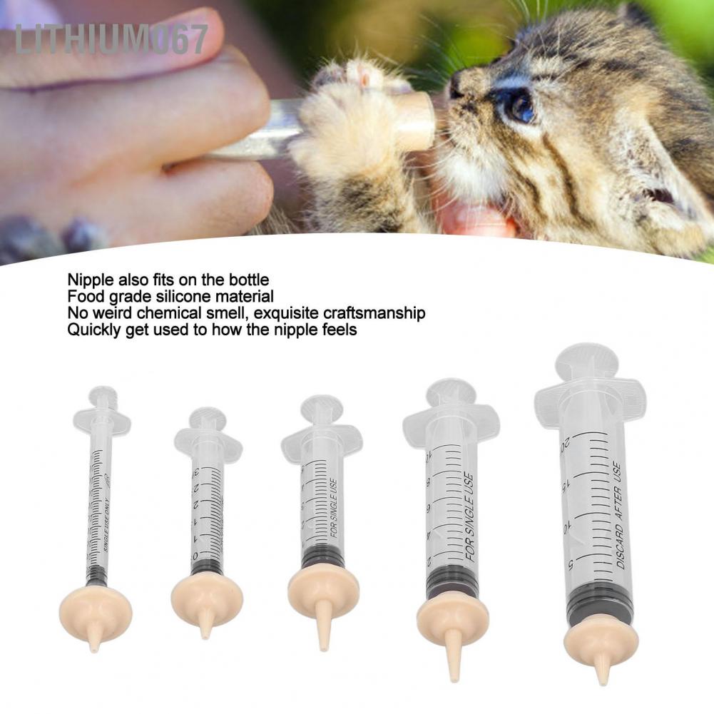 Lithium067 Núm Vú Giả Hình Thú Cưng Chó Mèo Thỏ - con Cún bú silicone Động vật hoang dã