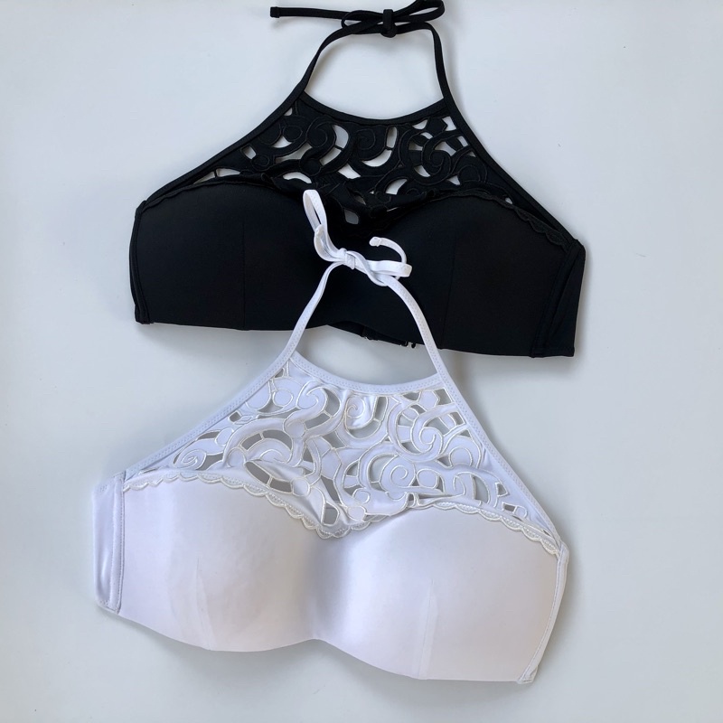 Áo Bơi Áo Bikini Dạng Yếm Mút Mỏng Hàng Xuất Xịn