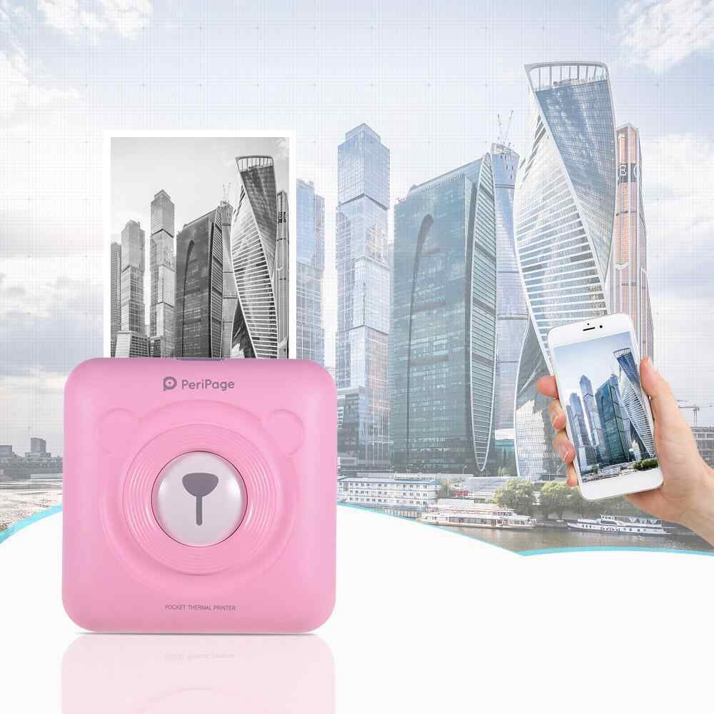 Máy in tem nhãn dán, máy in nhiệt mini Peripage A6- tặng 5 cuộn giấy các loại | WebRaoVat - webraovat.net.vn