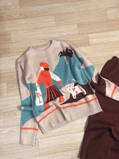 SET ÁO + CHÂN VÁY LEN QCCC