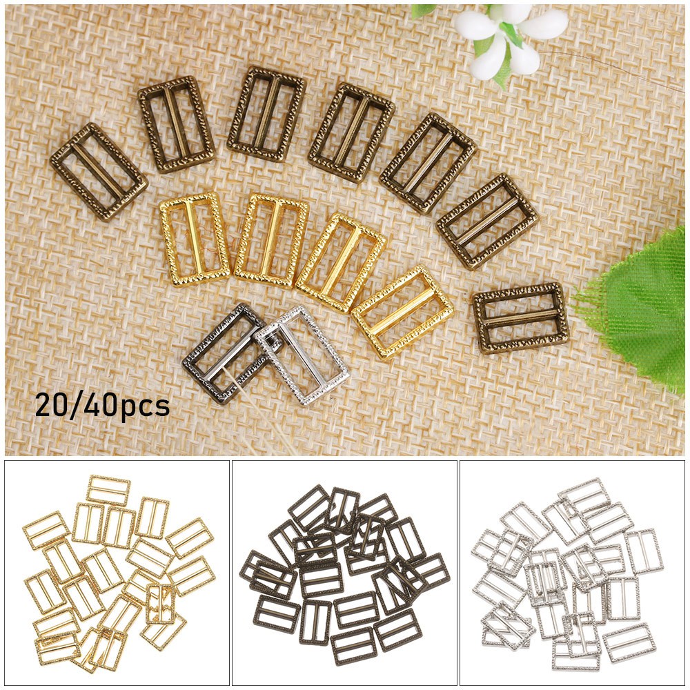 Set 20 / 40 Nút Khóa Ba Mặt Mini 3.5mm / 9mm Chất Lượng Cao Cho Túi Xách / Búp Bê Diy
