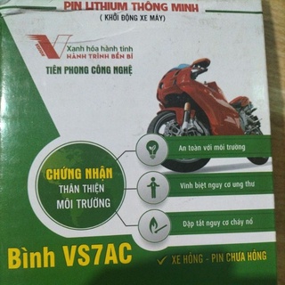 bình lithium dùng cho xe sh