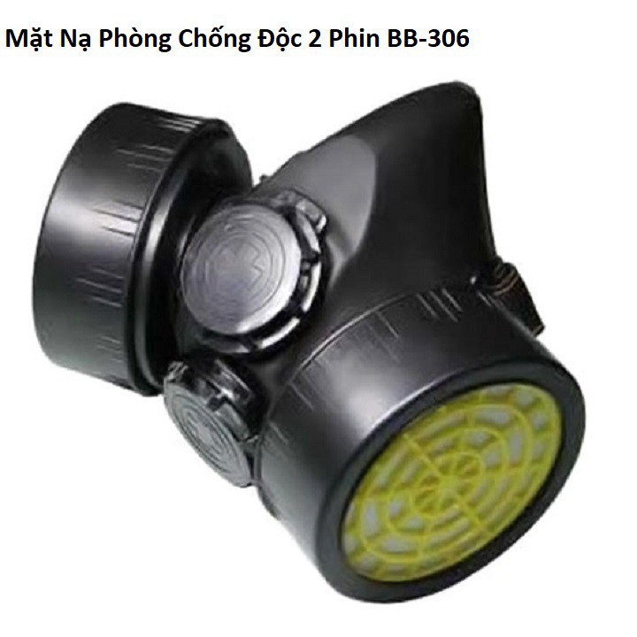 Mặt Nạ Phòng Độc, Mặt Nạ chống độc, 1 Phin 305 Và 2 phin 306 , Hàng Việt Nam Sản Xuất Chất Lượng Cao