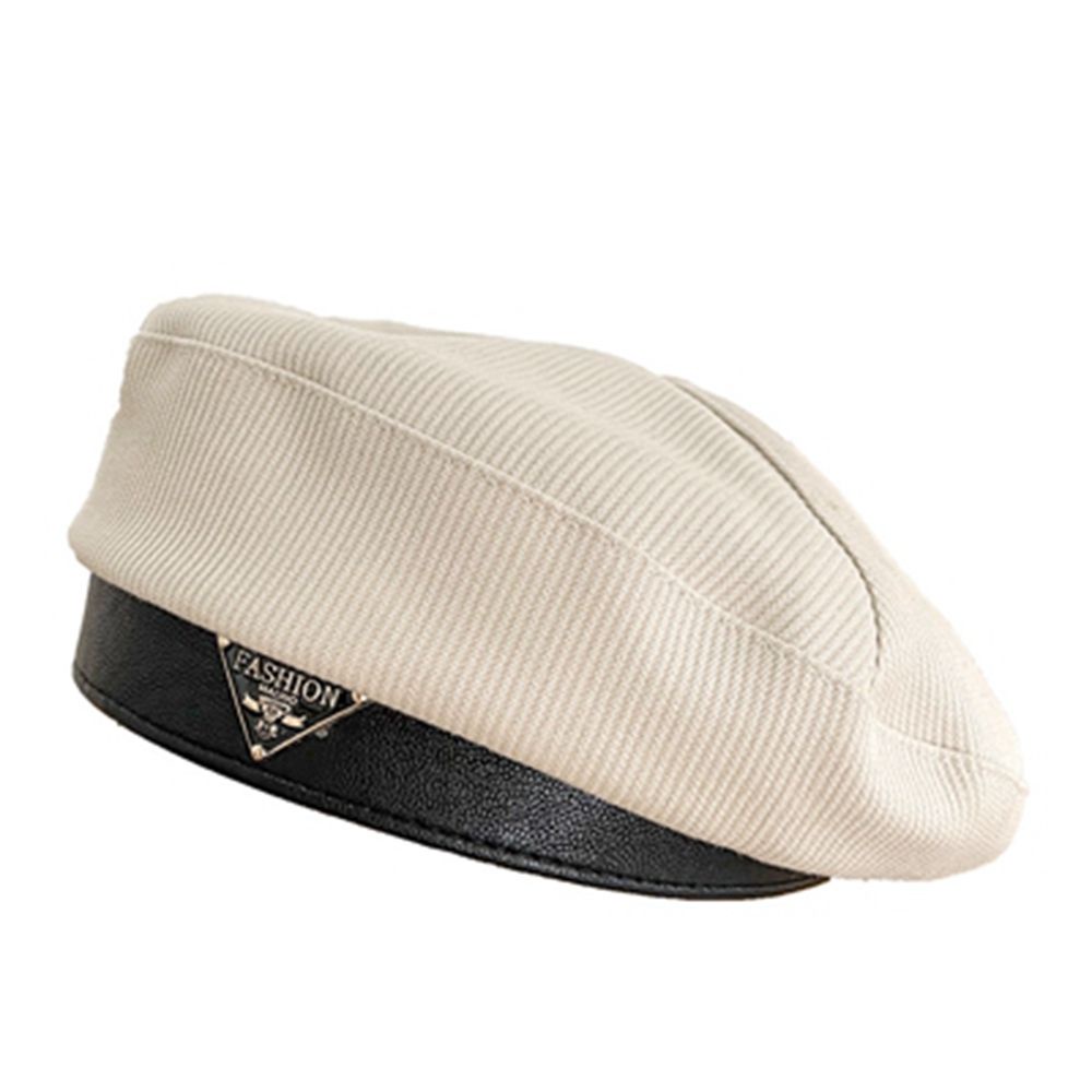 Mũ nồi vải cotton màu sắc ngọt ngào phong cách Hàn Quốc thời trang mùa thu cho nữ