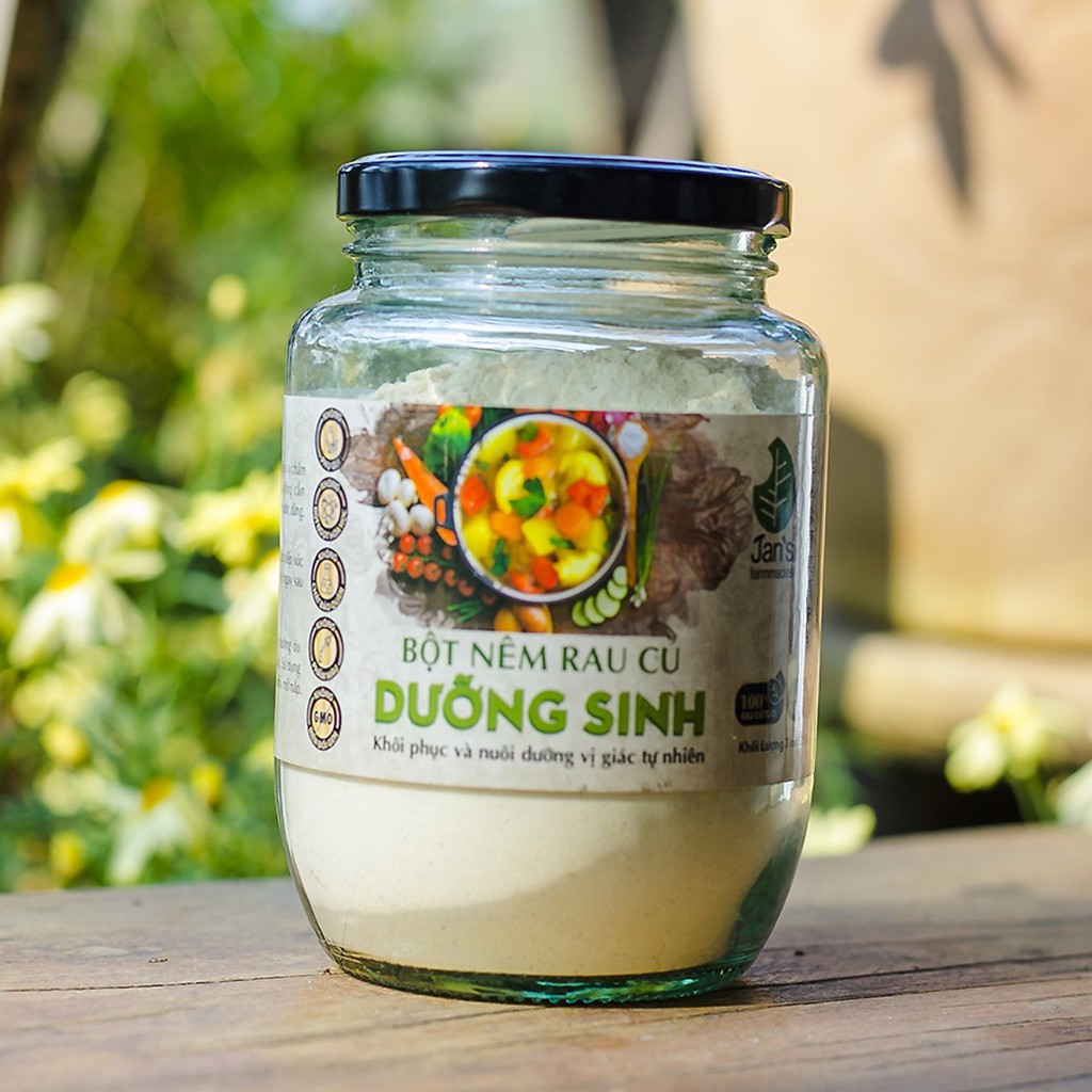 Bột nêm rau củ dinh dưỡng Jan's 125g