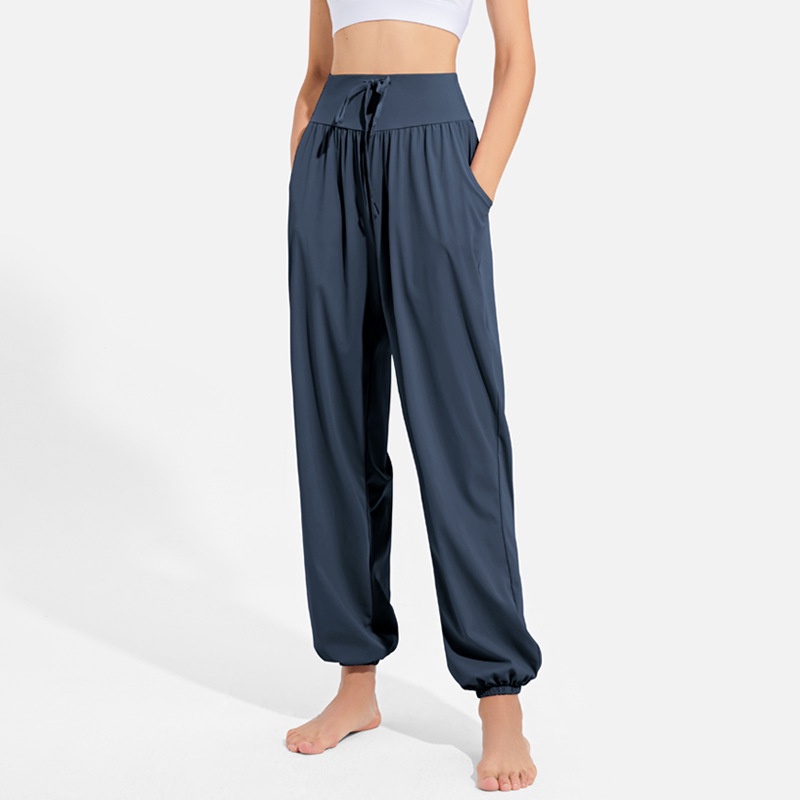 Quần Tập yoga Thể Thao Thời Trang Trẻ Trung Áo Thun Dáng Rộng Và Giải Trí Chạy đi. Quần Tập Thể Dục Mỏng Nhẹ Thoải Mái Quần Dài Khiêu Vũ Thiết Kế Đơn Giản Thời Trang Cao Cấp
