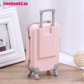 Vali Du Lịch Mini Bằng Nhựa Dành Cho Búp Bê