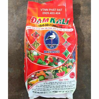 Phân Bón Lá Hòa Tan ĐẠM KALI (Gói 2kg)