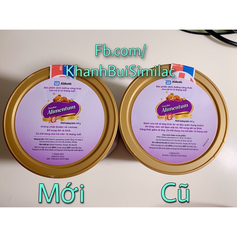 1 thùng sữa bột Alimentum 400g