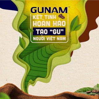 Cà phê hòa tan GUNAM cà phê đen đá (hộp 10 gói x 16g)