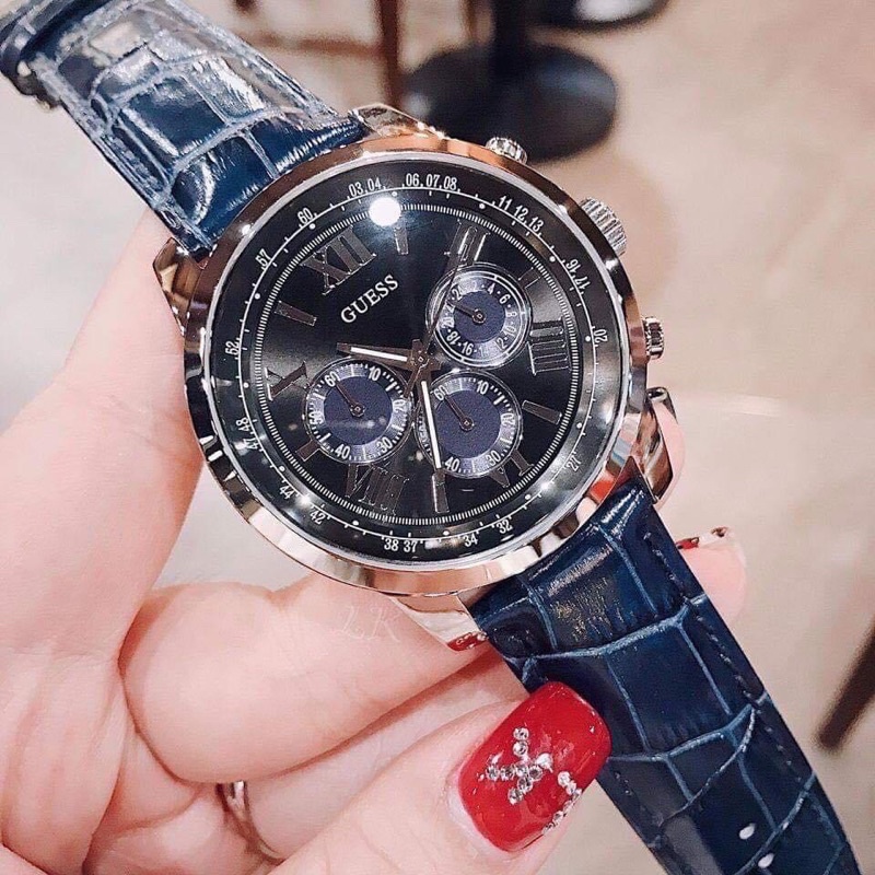 Đồng hồ nam Guess xanh Navy