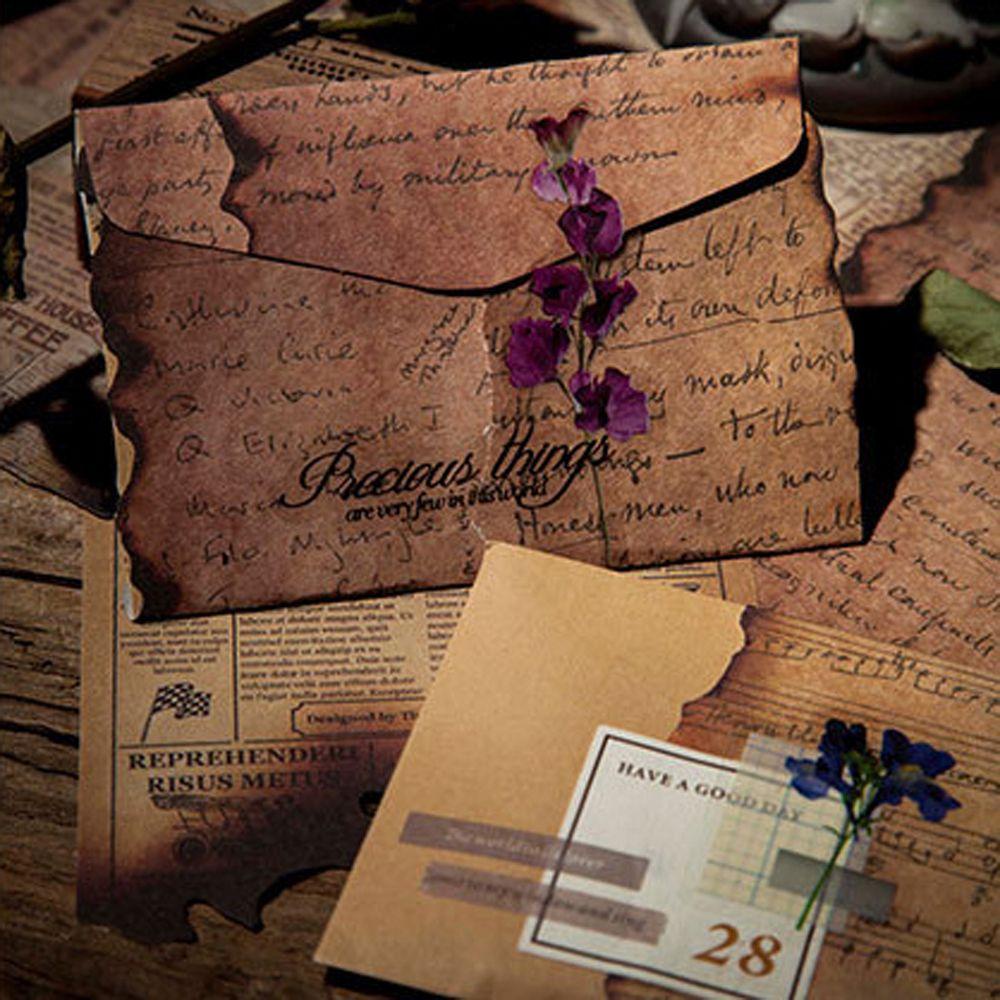 Sổ Tay Ghi Chú DIY Bằng Giấy Phong Cách Cổ Điển