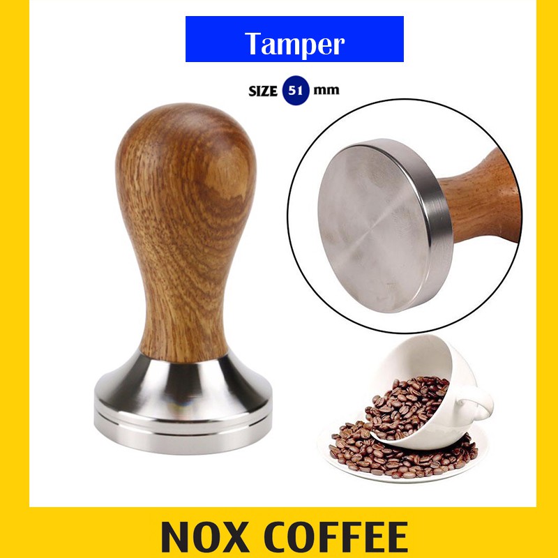 Tamper Nén Cà Phê Espresso | Size 51, 53, 58mm