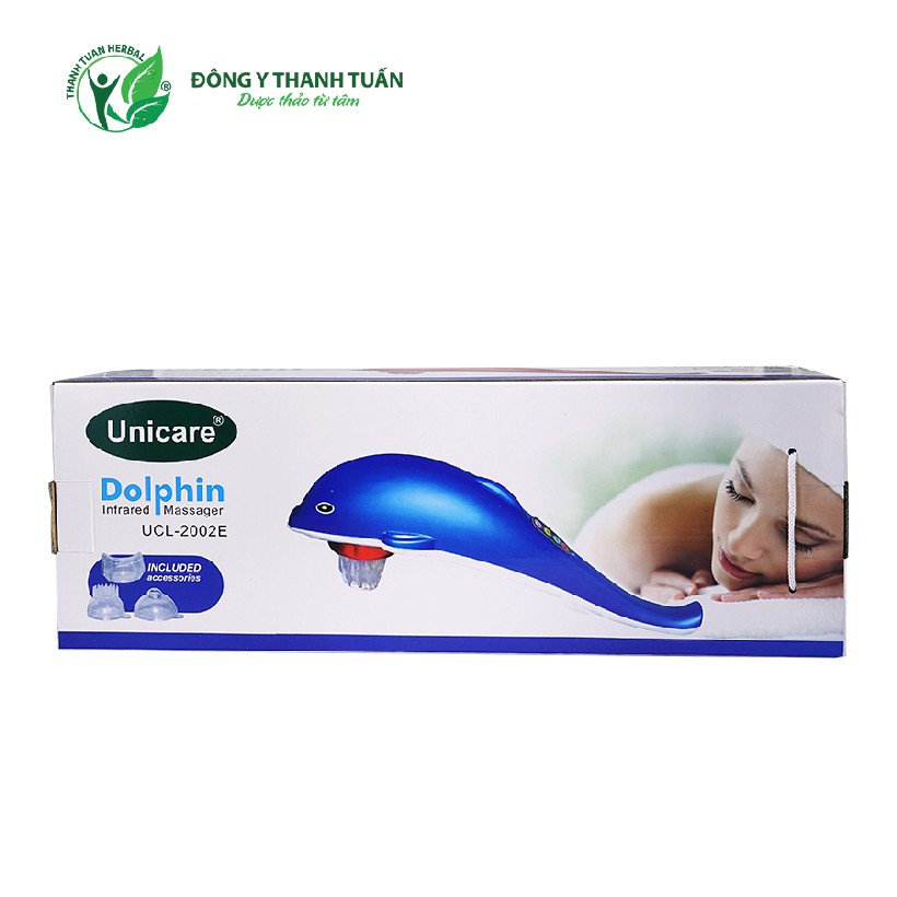 Máy Massage Cầm Tay Cá Heo Dolphin Unicare UCL-2002E