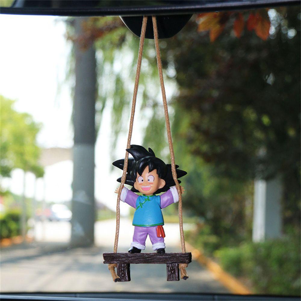 Đồ trang trí Nhân Vật Son Goku Hoạt Hình Treo Trang Trí Xe Hơi REBUY1