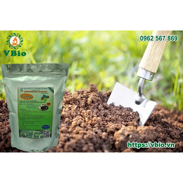 2 túi Men ủ sinh học Trichoderma - 1kg/túi