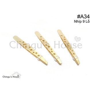 Nhíp Vàng 9 Lỗ