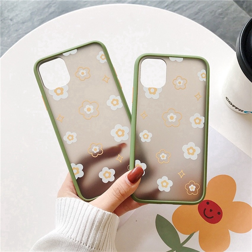 Ốp Lưng Điện Thoại Phối Hình Hoa Thời Trang Dành Cho Iphone 11 Pro Max 6 6s 7 8 Plus Se 2020 X Xs Max Xr