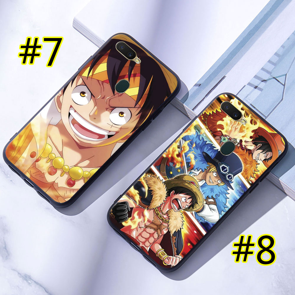 Ốp điện thoại mềm hoạt hình One Piece cho Oppo A3 A3S A5 A5S A7 A12 A12E
