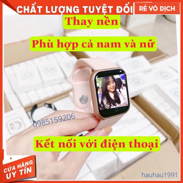 ♂Đồng Hồ Thông Minh Y68 PHÙ HỢP CẢ NAM VÀ NỮ Nhiều Màu Thay Được Hình Nền ,Đo Nhịp Tim,Kết nối với điện thoại.