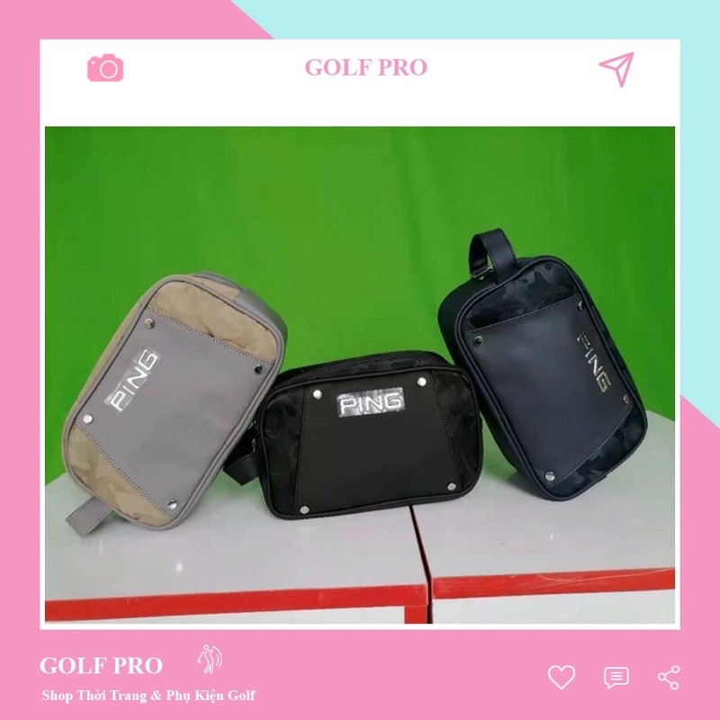 Túi Cầm Tay Golf Hãng Ping Chất Đẹp