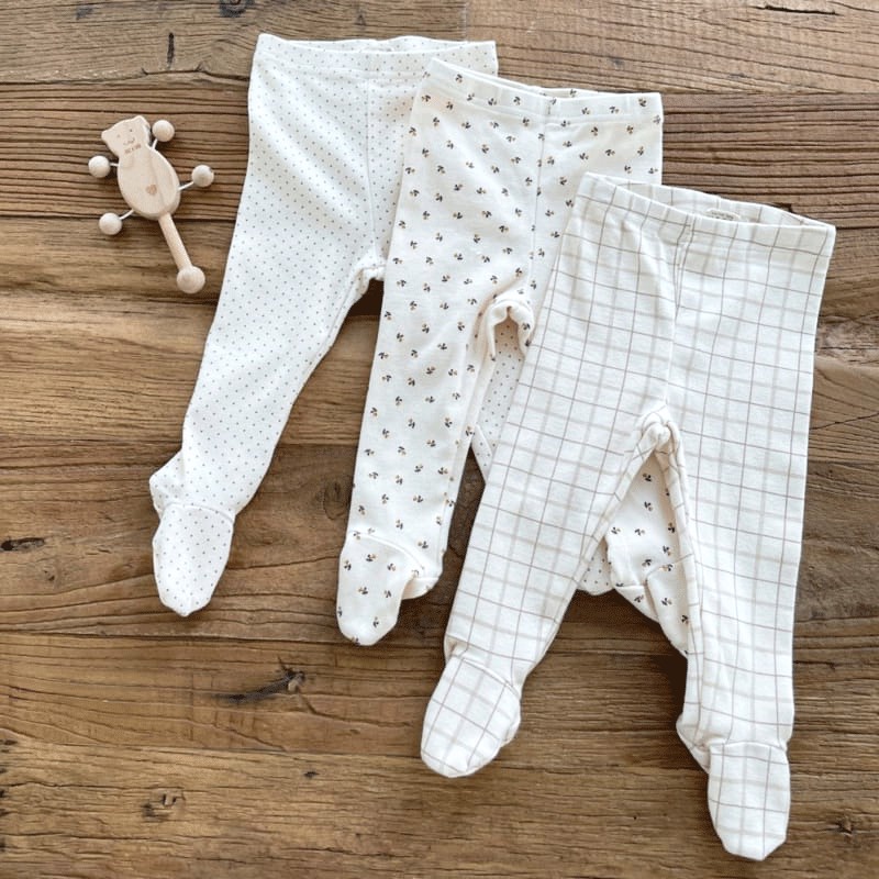 Quần legging liền bàn cho bé từ 5kg đến 13kg chất cotton mềm mịn