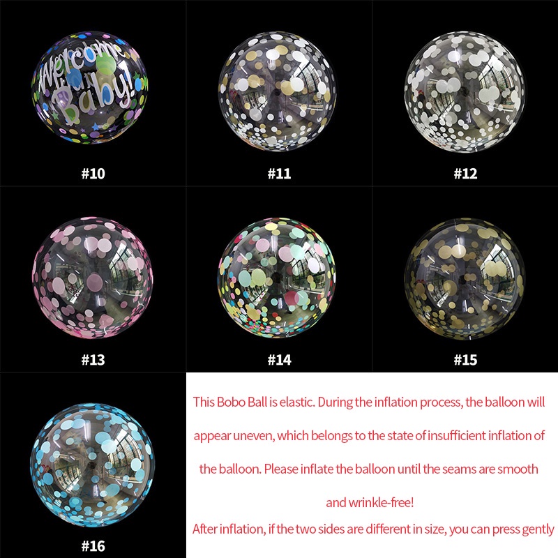Phụ kiện bong bóng Bobo trang trí tiệc sinh nhật