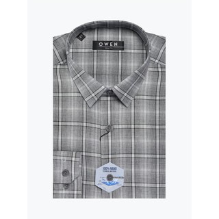 OWEN - (FREESHIP) Áo sơ mi nam dài tay dáng SLIMFIT sợi Nano - Mã AS23551D