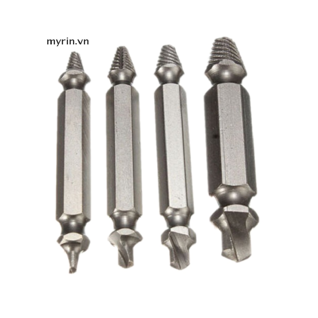 Set 4 Dụng Cụ Tháo Gỡ Ốc Vít Bị Hỏng Hai Đầu Tiện Dụng
