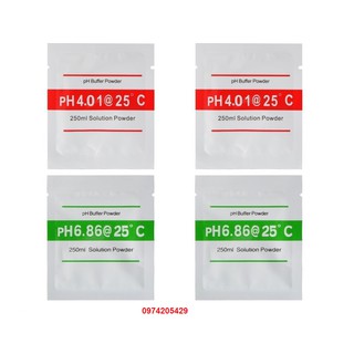 Gói chất chuẩn pH - 6.86 dùng chuẩn độ cho máy đo độ PH