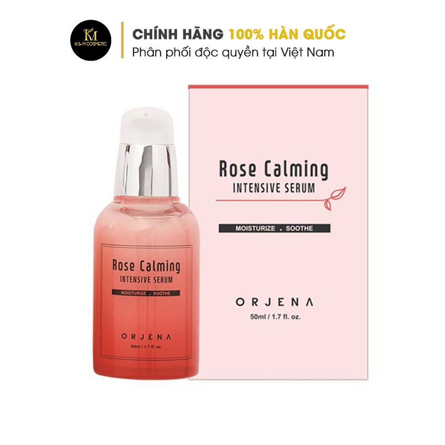 Serum Dưỡng Da Chuyên Sâu Cân Bằng Độ Ẩm ROSE CALMING ORJENA 50ml - #0004
