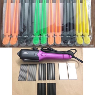 Combo Máy Dập Xù Gãy Tóc Đa Năng 4in1 Shouhow SH989 và bộ 12 kẹp vịt giá rẻ