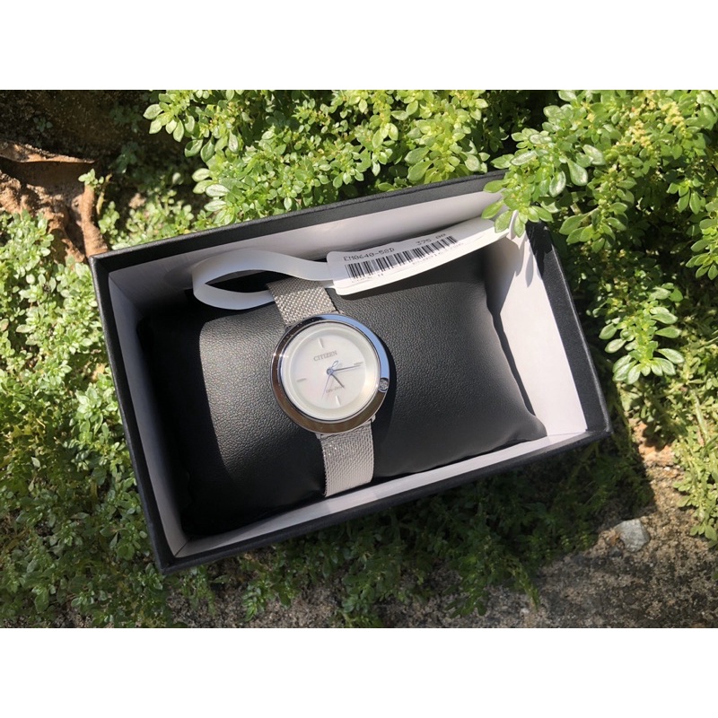 Đồng Hồ Nữ C itizen, size 32mm, Dây Lưới Thép Không Gỉ, Chống Nước 50m