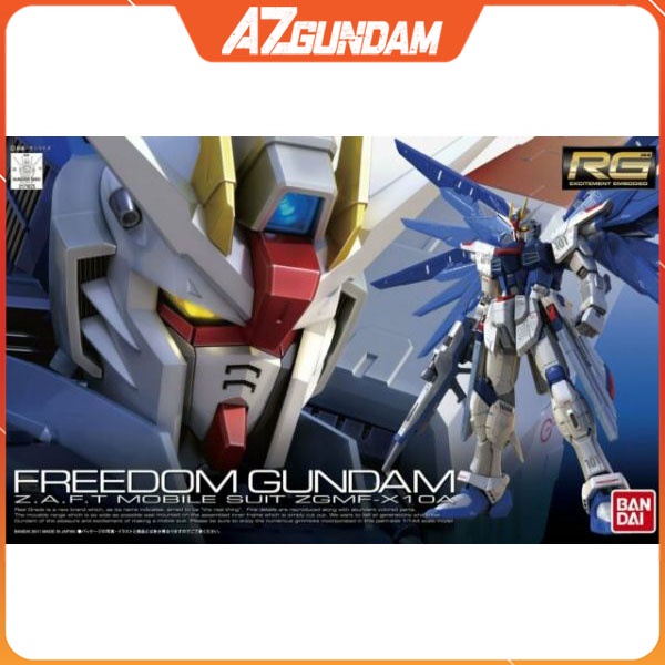 Mô Hình Lắp Ráp Gundam RG 05 Freedom Gundam 2.0 Tỉ Lệ 1/144, Hàng Chính Hãng Bandai - Nhật Bản