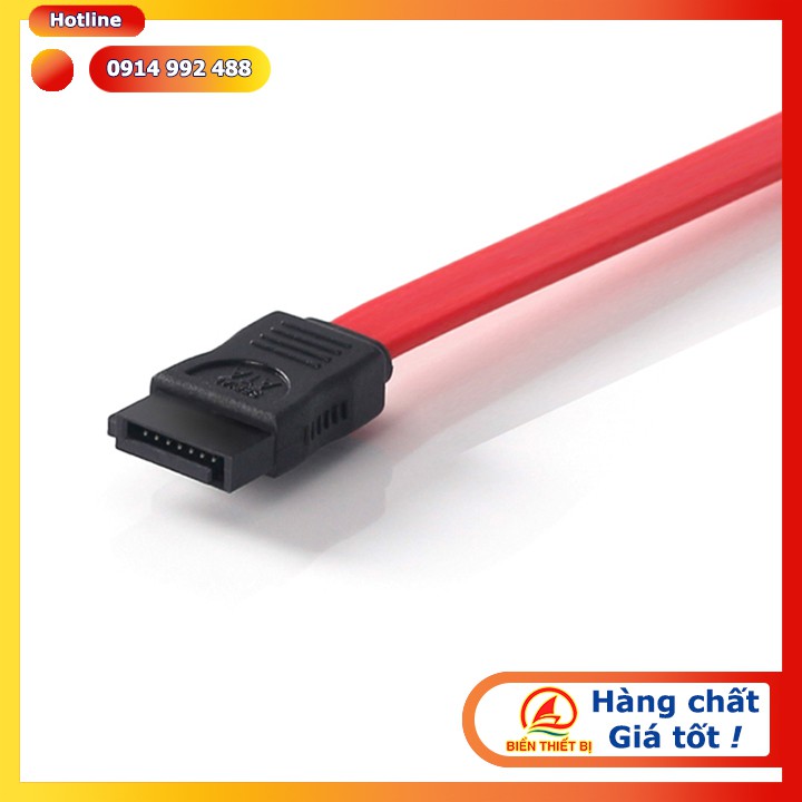 Cáp nối dài SATA dữ liệu cho ổ cứng HDD SSD DVD/ CD-ROM - Cáp dữ liệu SATA nối dài 50cm 7pin Đực sang Cái, cho máy tính