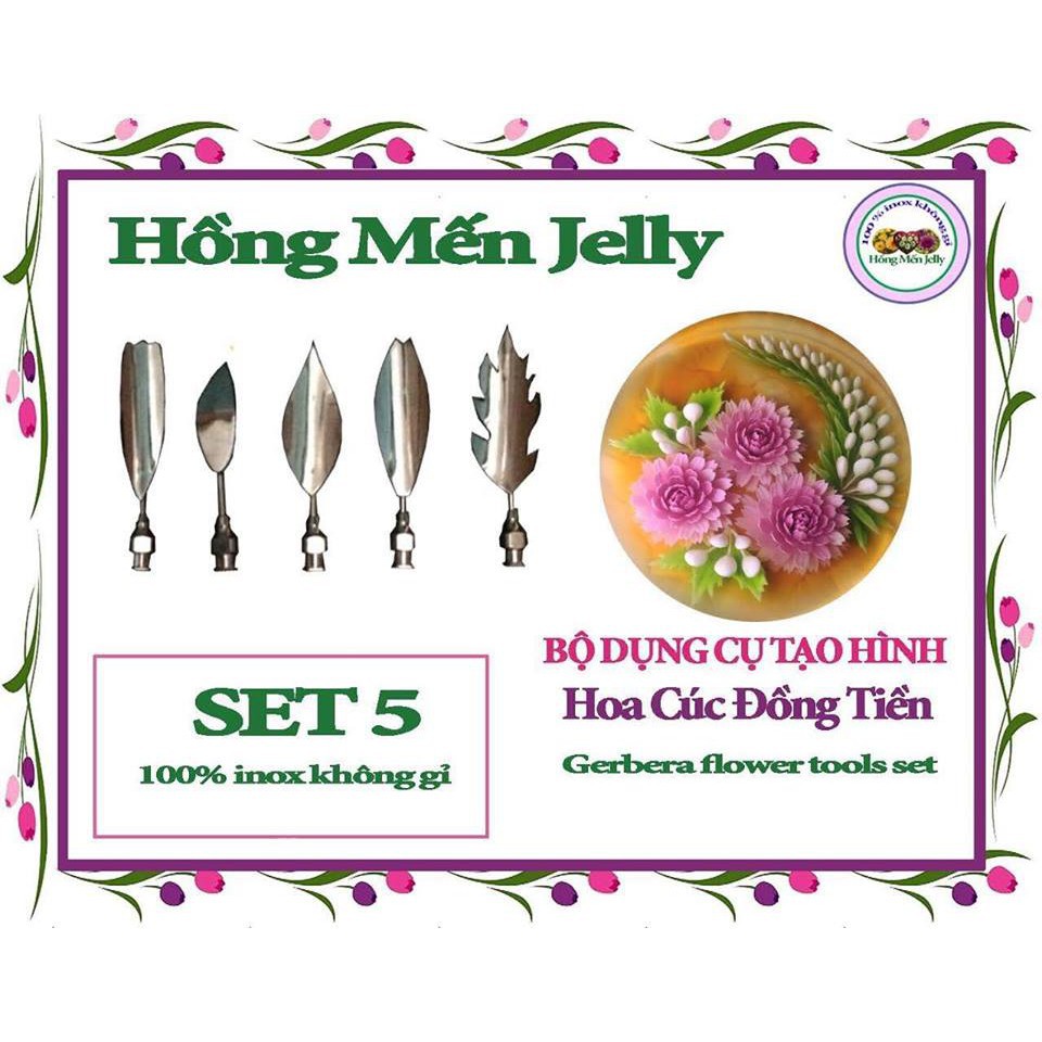 Kim thiết kế Hoa Cúc Đồng Tiền cực HOT năm 2019