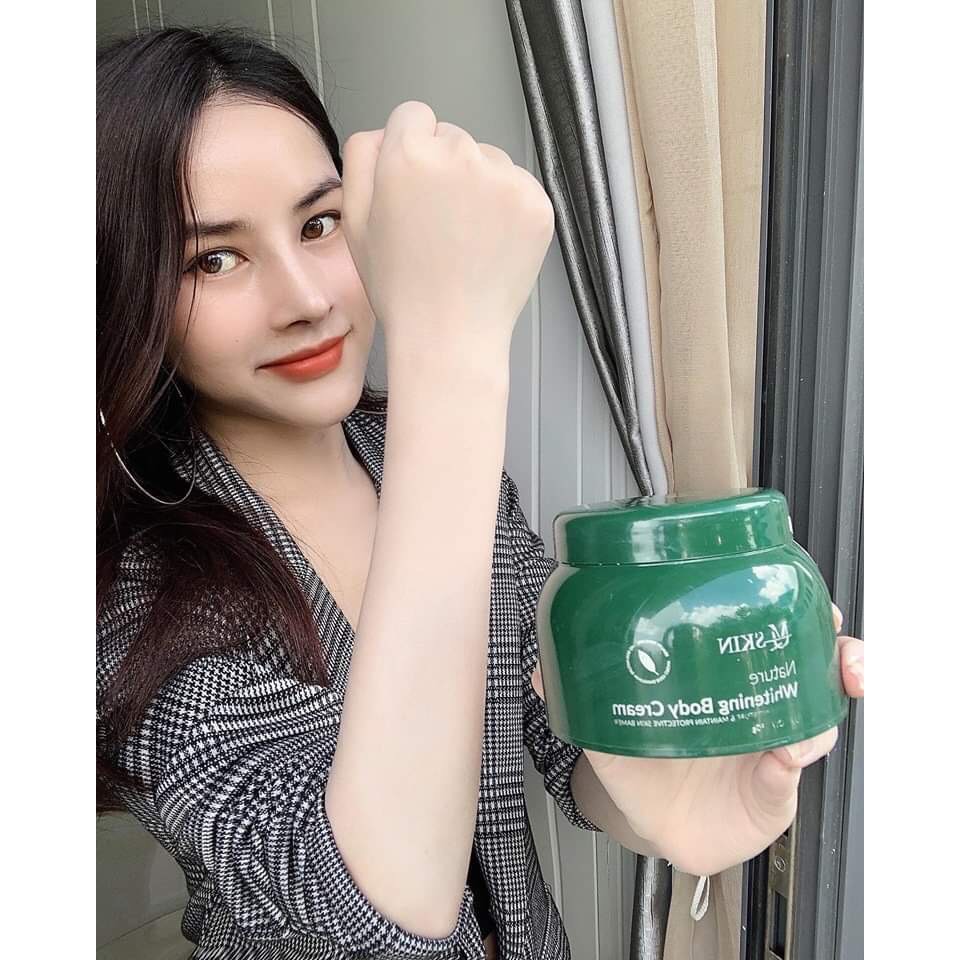 Tặng kèm 3 mặt nạ - Body Diệp Lục Mq Skin