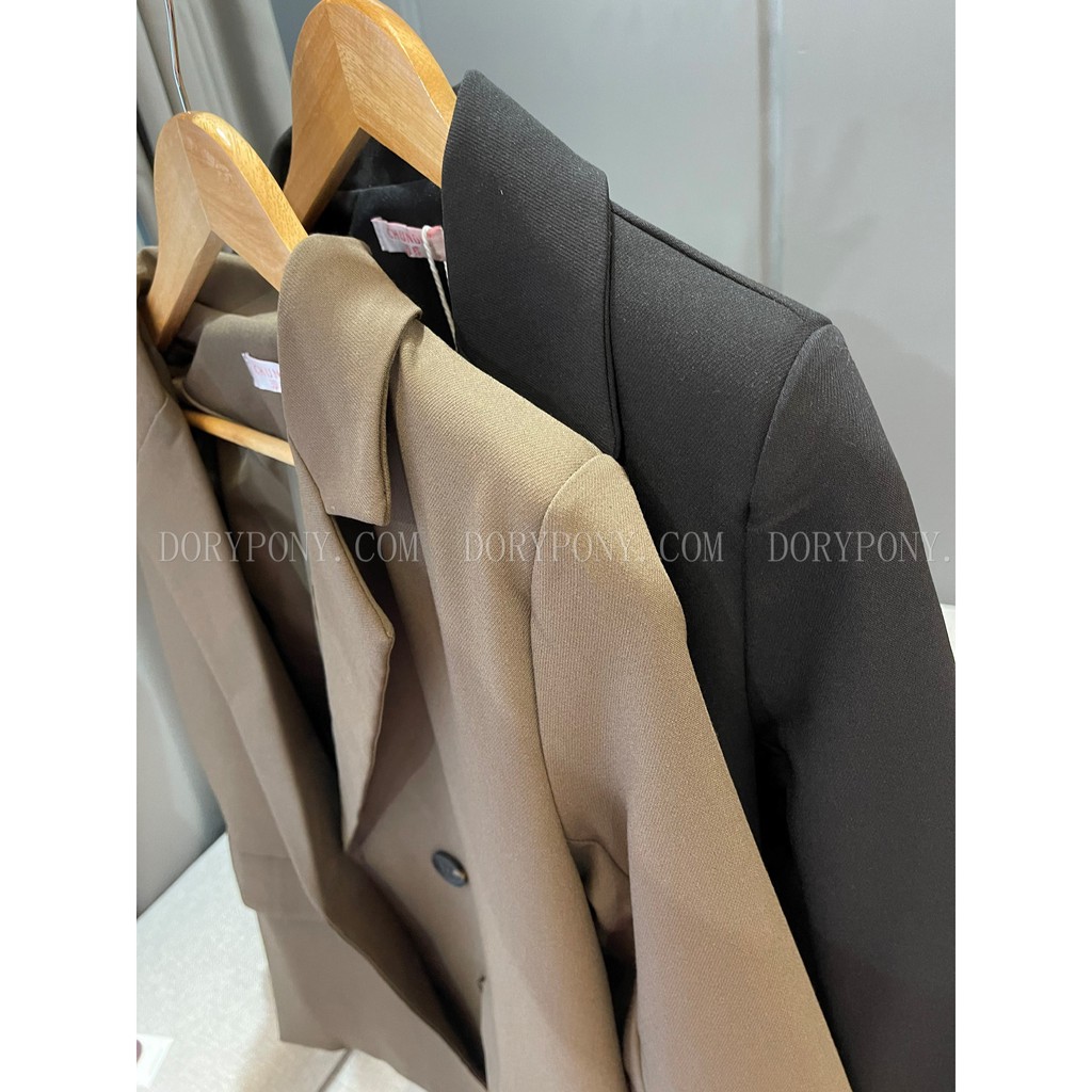 Áo Khoác BLAZER TRƠN DORYPONY CHUNDYE RETRO STYLE – AK094 (Hàng loại 1 - 2 màu) - Có VIDEO | BigBuy360 - bigbuy360.vn