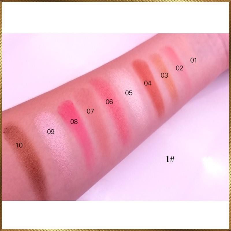 Bảng phấn mắt kèm phấn má Lameila 10 ô | BigBuy360 - bigbuy360.vn